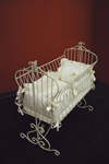 Country French Rectangular Cradle without Arm